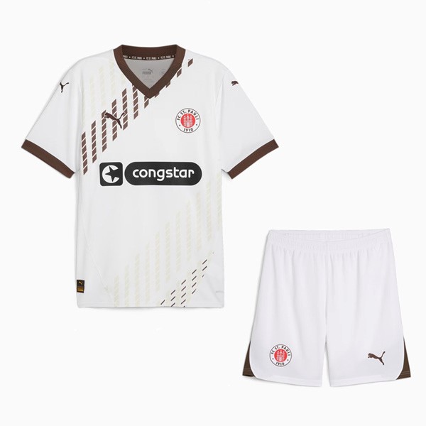 Camiseta St. Pauli Replica Segunda Ropa Niño 2024/25